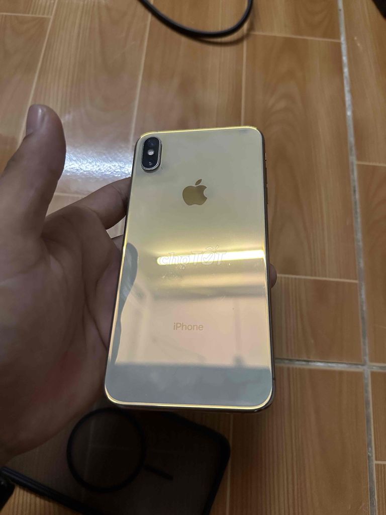 Apple iPhone XS Max 64GB Vàng đã thay pin. Mua bán Điện thoại tại Quận Cẩm Lệ Đà Nẵng được đăng bởi Boss hình 1