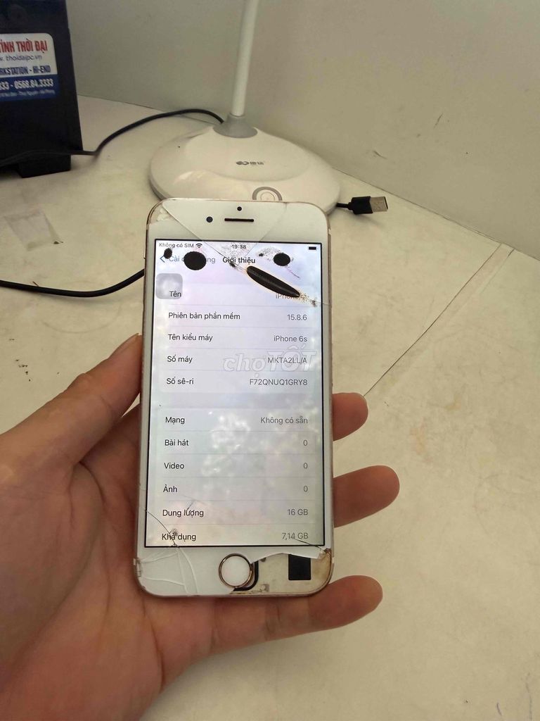 Apple iPhone 6s 16GB Hồng Đã sử dụng. Mua bán Điện thoại tại Huyện Thuỷ Nguyên Hải Phòng được đăng bởi Hùng Nguyễn THP store hình 1