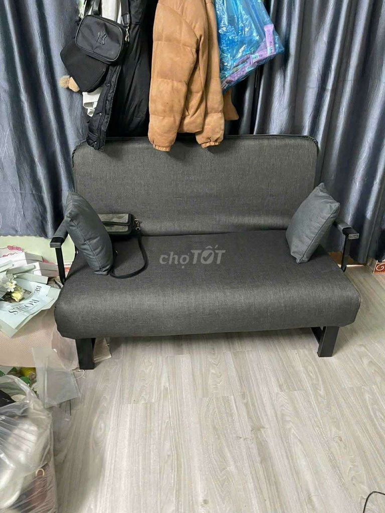 Ghế sofa giường khung sắt 1m2. Mua bán Giường, chăn ga gối nệm tại Quận Lê Chân Hải Phòng được đăng bởi Bảo Phong hình 1