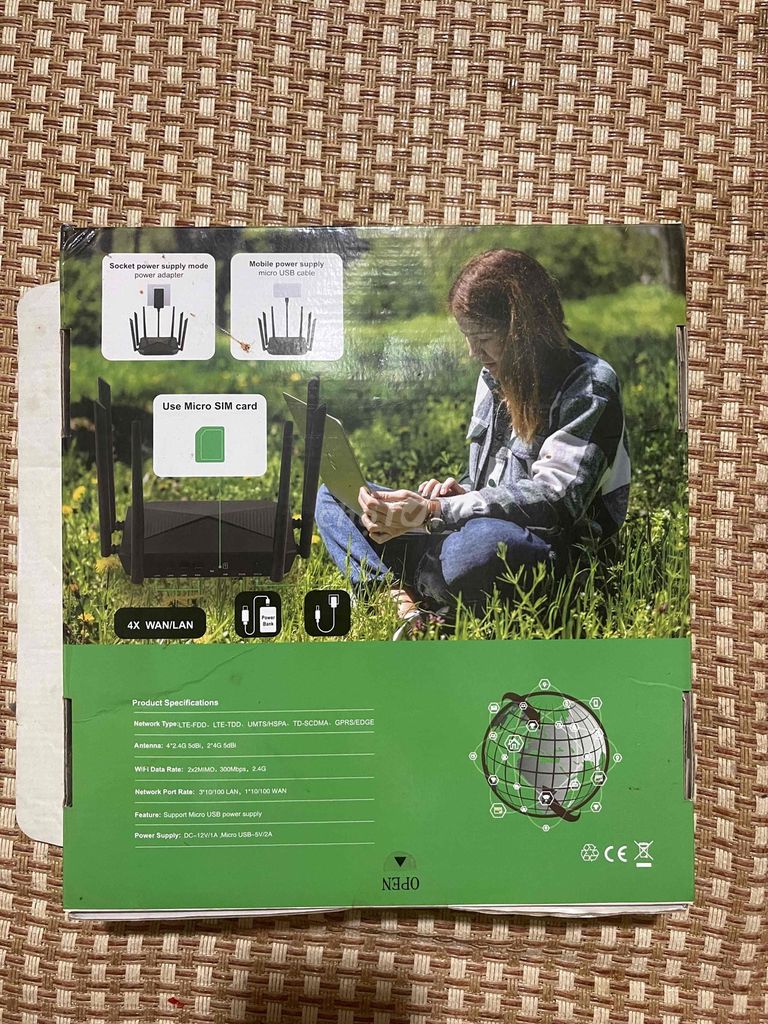 Bộ định tuyến Huawei B618 Đen 300Mbps. Mua bán Phụ kiện (Màn hình, Chuột...) tại Huyện Đông Anh Hà Nội được đăng bởi Toàn hình 1