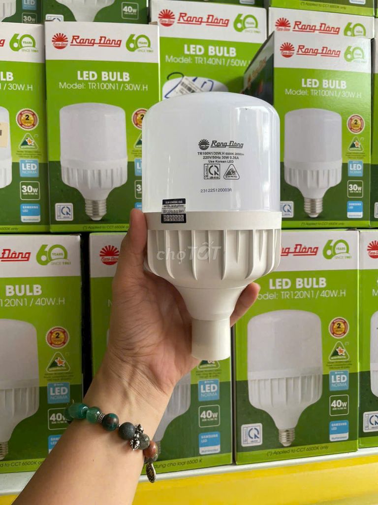 BÓNG ĐÈN BULB LED RẠNG ĐÔNG CÔNG SUẤT 30W GIÁ 110K