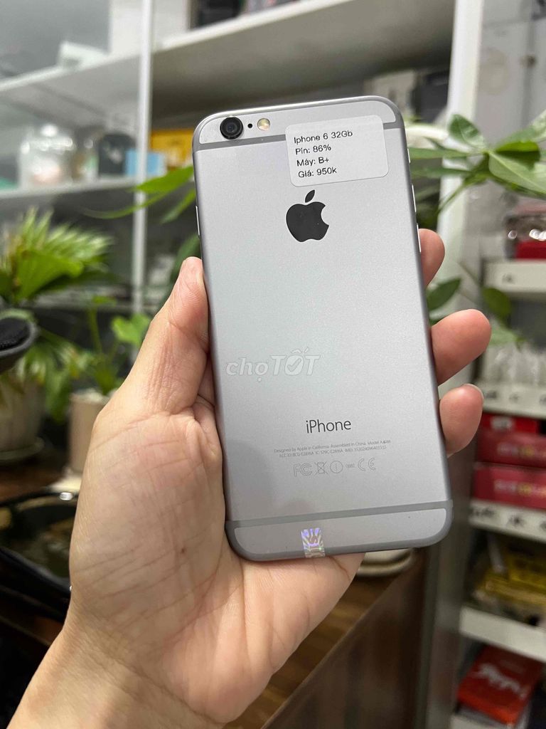 Apple iPhone 6 32GB Xám P86 Zin full chức năng. Mua bán Điện thoại tại Huyện Hóc Môn Tp Hồ Chí Minh được đăng bởi Thu hình 1