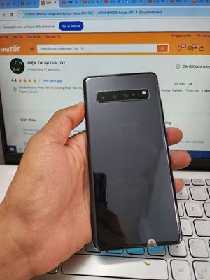 SAMSUNG S10 5G 8GB.512GB ZIN MÀN 2K ĐẸP FULL CN 