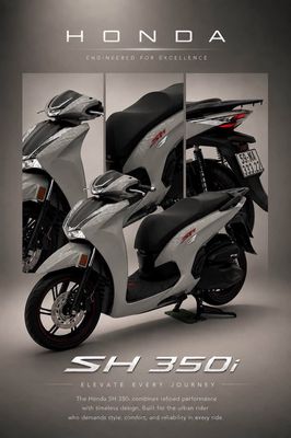 Honda SH 350i 2022 PBĐB Số Máy 601 BSTP 333.22