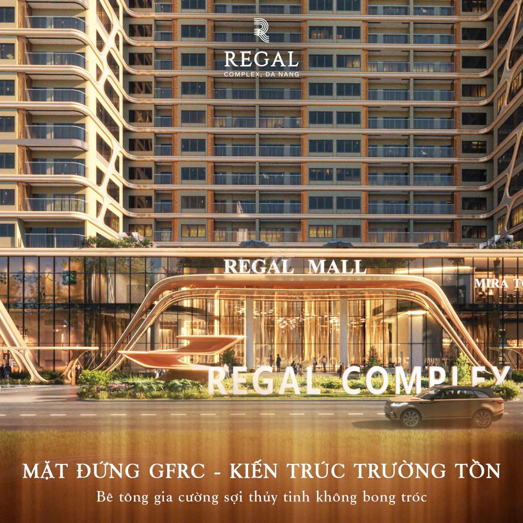 Căn 1PN+ Regal Complex View Sông Biển 55.9m2 Giá Chỉ 57Tr/m2