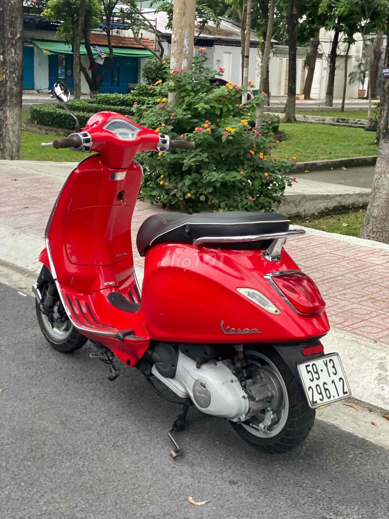 Piaggio Vespa Primavera 125 3vie 2016 красный