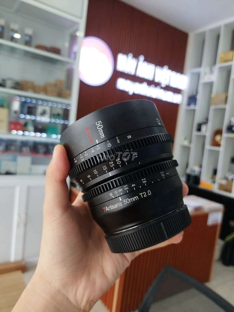 Lens 7artisans 50mm T2.0 Canon RF