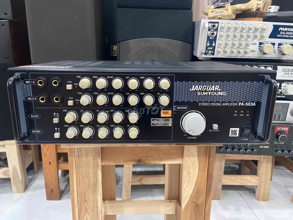 Amply Jarguar  PA-503A CLass D Korea Xanh dương ❤️. Mua bán Tivi, Âm thanh tại Quận Thanh Khê Đà Nẵng được đăng bởi Võ Tùng  hình 1