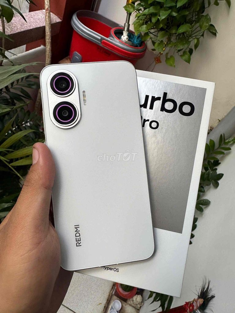 Redmi turbo 4 pro (12/256) New 100% trắng - 129278957