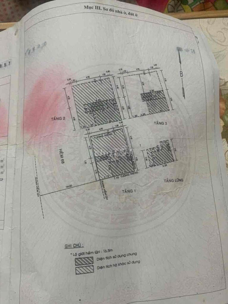 Chung cư 4hộ giá rẻ