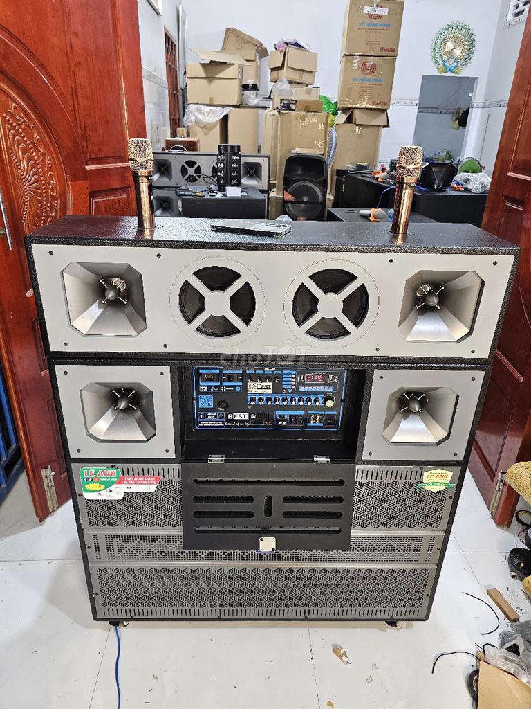 Loa kéo 5 tấc đôi Đen, Xám. Mua bán Tivi, Âm thanh tại Huyện Tân Phú Đông Tiền Giang được đăng bởi Loa kéo Lê Anh hình 1