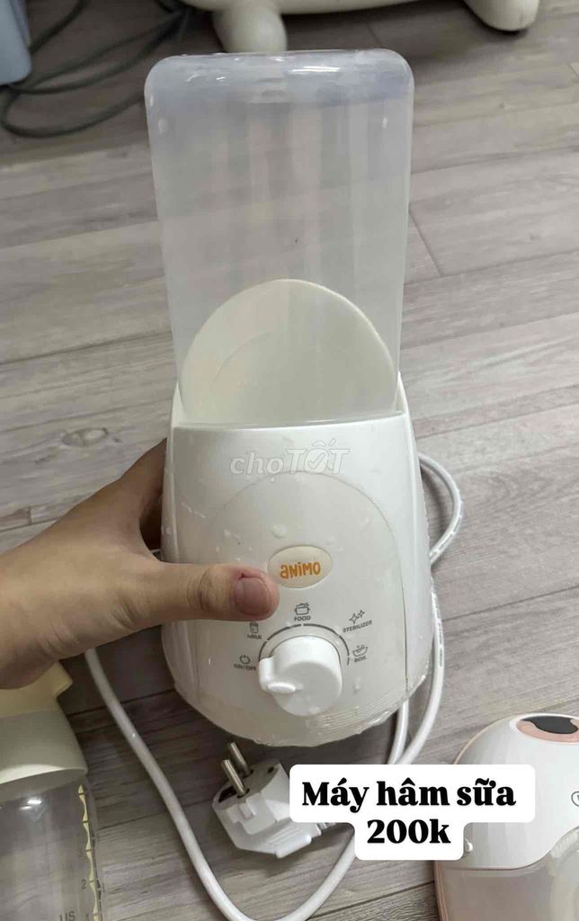 Máy hâm sữa Animo Trắng. Mua bán Mẹ và bé tại Quận Long Biên Hà Nội được đăng bởi nguyễn phương anh hình 1