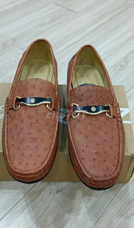 GIÀY MỌI DA ĐÀ ĐIỂU THẬT SIZE 42-43 MỀM ÊM NHẸ