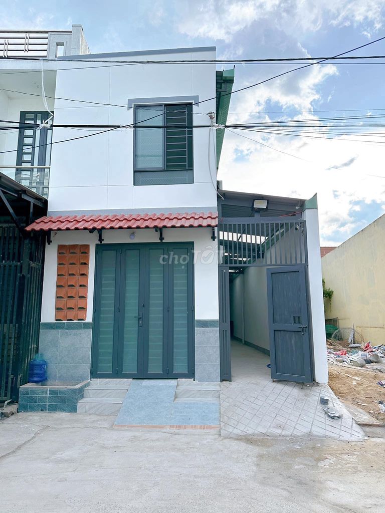 bán dãy trọ hóc môn 3p+1Kiot , Dt 5x16( 80m2 ) , giá 385triệu - SHR