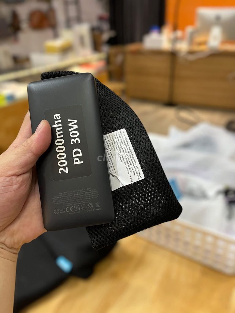 Pin dự phòng 20.000mAh Anker 535 sạc 30w 3 Cổng. Mua bán Phụ kiện (Màn hình, Chuột...) tại Thành phố Nha Trang Khánh Hòa được đăng bởi Duck hình 1