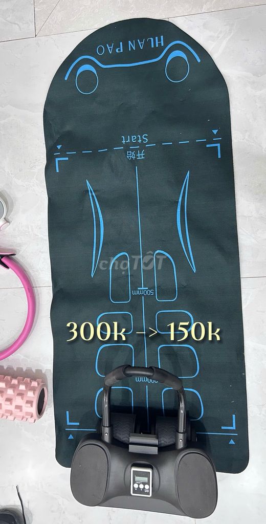 Con lăn tập bụng 4 bánh trợ lực. Mua bán Đồ thể thao, Dã ngoại tại Thành phố Thủ Đức Tp Hồ Chí Minh được đăng bởi Hương Lê hình 1