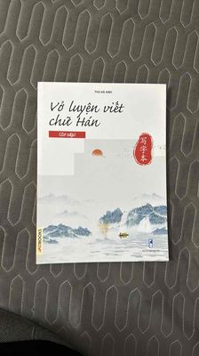 Vở luyện viết chữ Hán (sơ cấp). Mua bán Sách tại Quận Nam Từ Liêm Hà Nội được đăng bởi Mỹ Linh