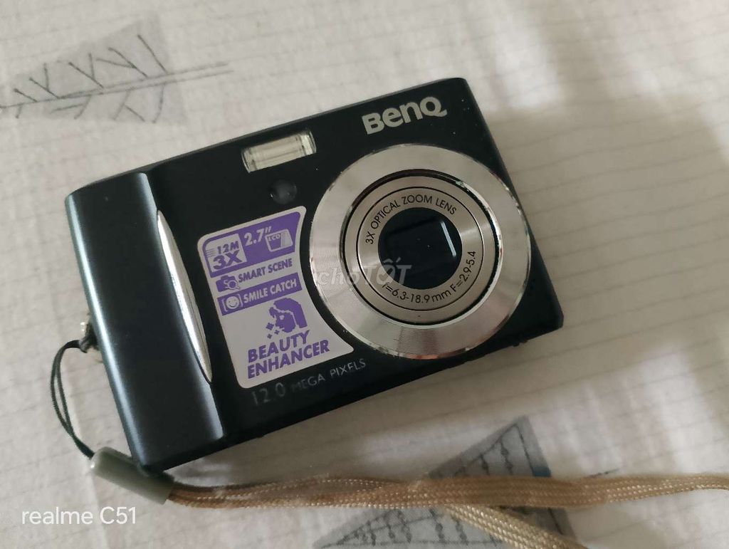 Máy ảnh BenQ 4GB Đen Không lên nguồn. Mua bán Máy ảnh, Máy quay tại Quận Cái Răng Cần Thơ được đăng bởi Truongbakhan hình 1