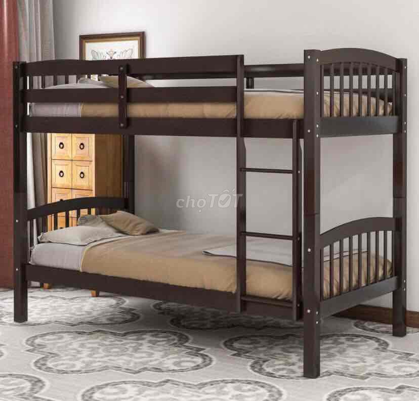 Giường 2 tầng Gỗ Nâu Đã sử dụng. Mua bán Giường, chăn ga gối nệm tại Thành phố Thủ Đức Tp Hồ Chí Minh được đăng bởi Lucia nguyen hình 1