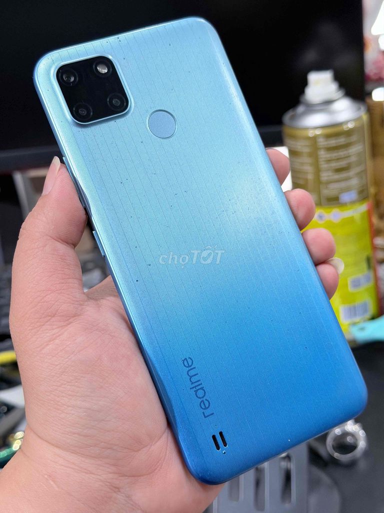 Realme C25y xanh full bán hay gl đt bù trừ. Mua bán Điện thoại tại Thành phố Biên Hòa Đồng Nai được đăng bởi HUNG  hình 1