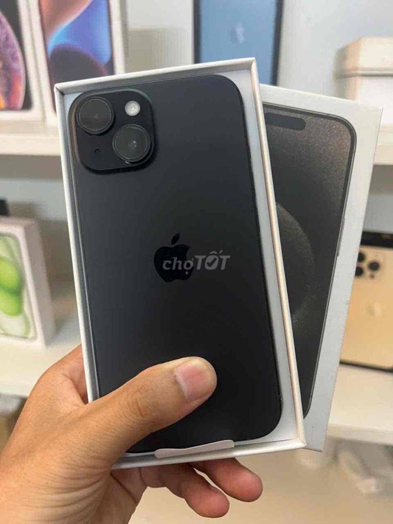 Apple iPhone 15 Lock Đen Mới. Mua bán Điện thoại tại Quận 7 Tp Hồ Chí Minh được đăng bởi Trâm bán táo  hình 1
