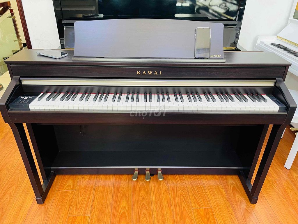 Piano kawai CA58R mới 99% UsB , buetooth ,….