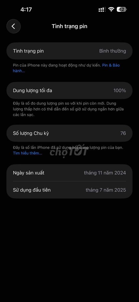 iPhone 16 Plus lock. Mua bán Điện thoại tại Huyện Quảng Điền Thừa Thiên Huế được đăng bởi Lê Hoàng hình 1
