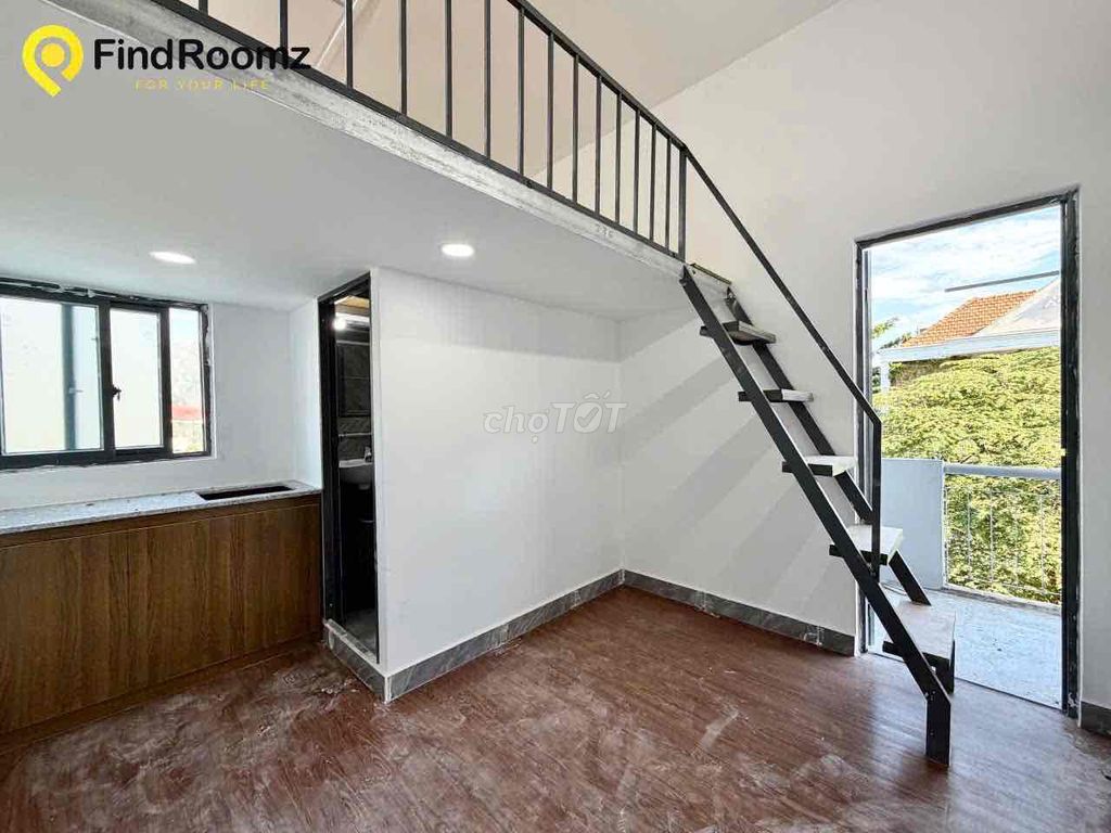 Phòng gác mới xây thoáng mát sạch đẹp khu sân bay Tân Sơn Nhất