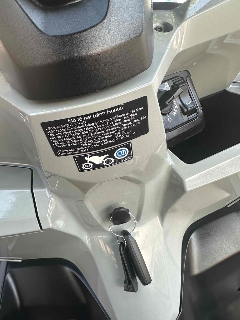 Honda Vario 160 ABS 2025 zin dep vĩnh long. Mua bán Xe máy tại Thành phố Vĩnh Long Vĩnh Long được đăng bởi xe máy Tùng Beo hình 6