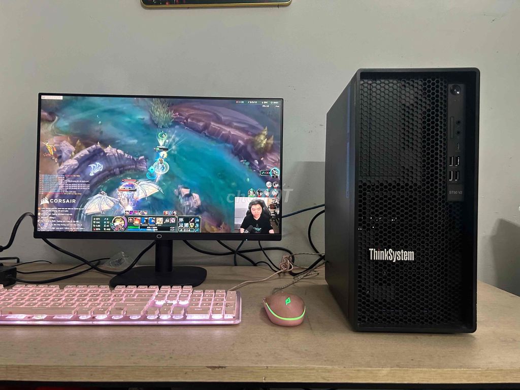Lenovo ST50 V2 Xeon E 2356G mạnh ngang 12400f. Mua bán Máy tính để bàn tại Quận Thanh Khê Đà Nẵng được đăng bởi Trái Tim Cô Đơn hình 1