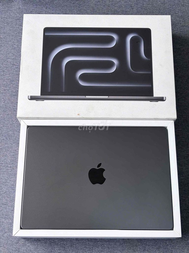 Macbook Pro M4 16GB/512GB 14 inch Xám Fullbox 9288. Mua bán Laptop tại Quận Ninh Kiều Cần Thơ được đăng bởi Quý Mobile Cần thơ hình 1