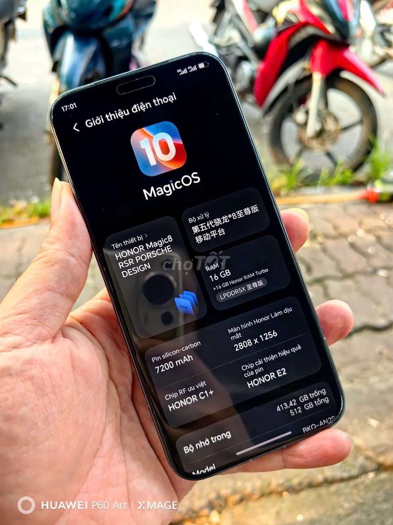 Honor Magic8 RSR 512GB Xanh. Mua bán Điện thoại tại Huyện Yên Phong Bắc Ninh được đăng bởi Hoàng Anh hình 1