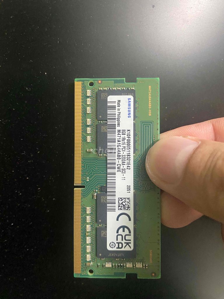 Ram Samsung zin 8G bus 3200mhz Good us keng