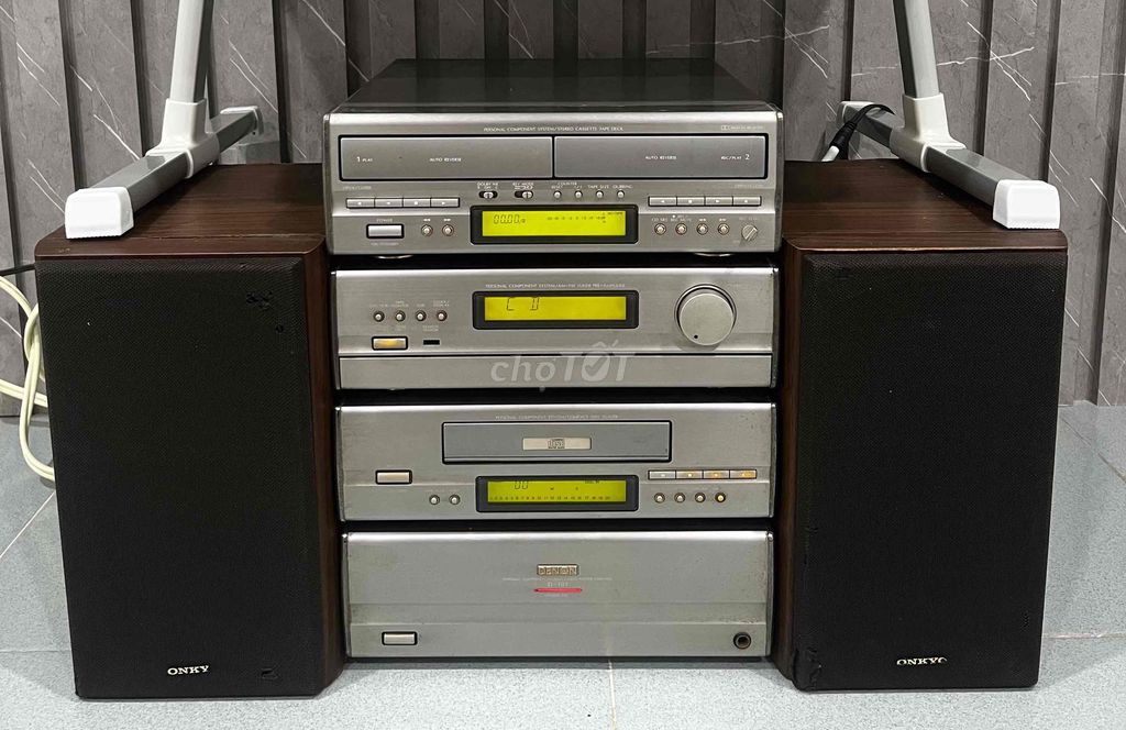dàn Denon 101 + onkyo d-062a. Mua bán Tivi, Âm thanh tại Quận 3 Tp Hồ Chí Minh được đăng bởi DucTam hình 1