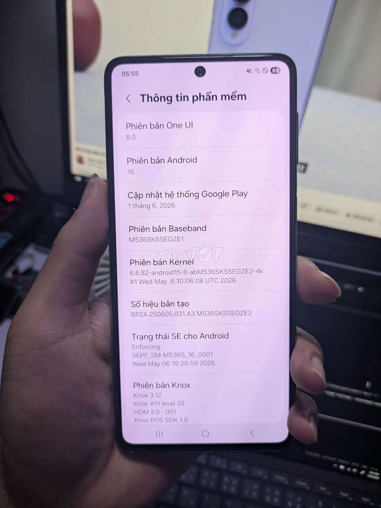 Samsung M53 128GB Trắng. Mua bán Điện thoại tại Quận Tây Hồ Hà Nội được đăng bởi hoanghieu hình 1