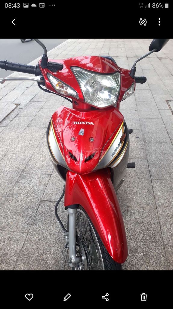 BÁN XE WAVE S 100CC, ĐỜI 2009, ĐẦU NỒI ZIN