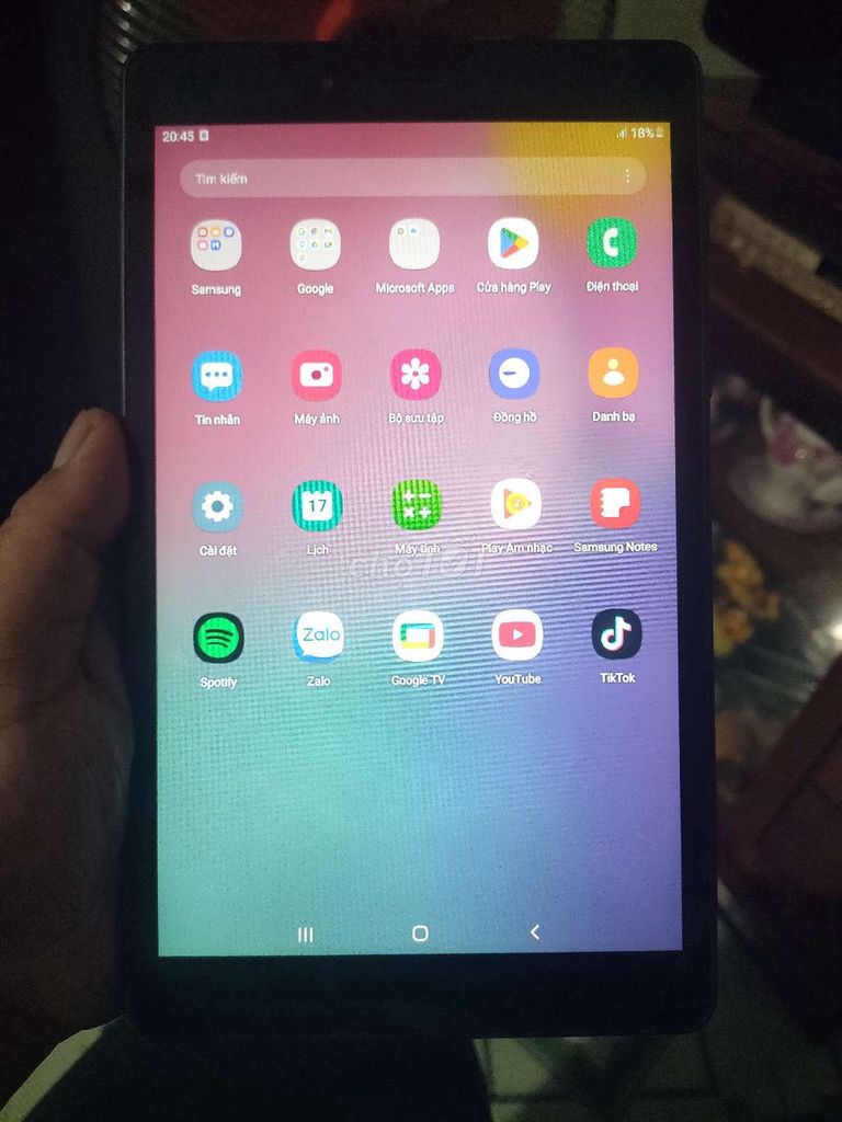 Máy tính bảng Samsung A8 Đen. Mua bán Máy tính bảng tại Huyện Đồng Phú Bình Phước được đăng bởi miu miu hình 1