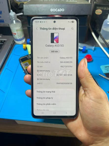 Samsung Galaxy A53 5G Đen 2 Sim Đã sử dụng. Mua bán Điện thoại tại Quận 1 Tp Hồ Chí Minh được đăng bởi Hội Đồ Điện Tử hình 1