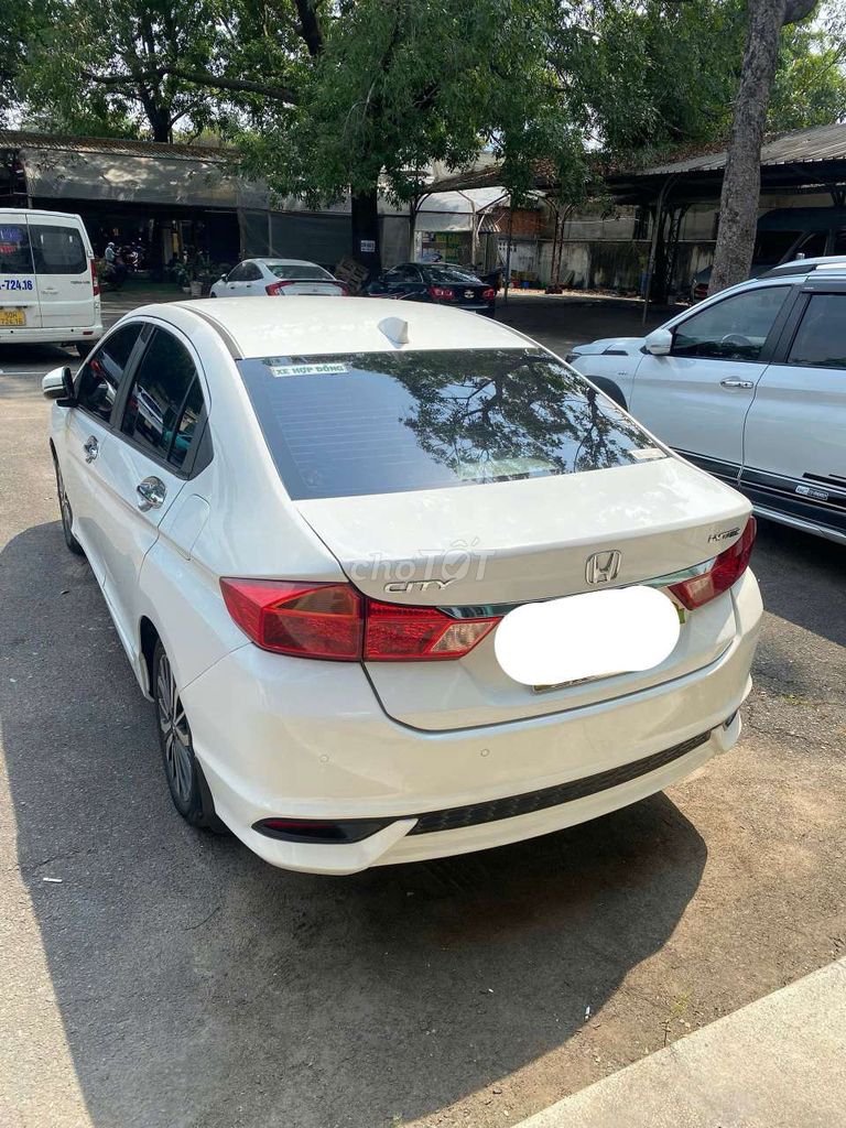 Honda City TOP 1.5 AT 2018 белый