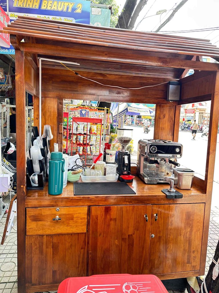 xe gỗ  cafe mang đi. Mua bán Phương tiện khác tại Quận Tân Phú Tp Hồ Chí Minh được đăng bởi Băng Trinh hình 1