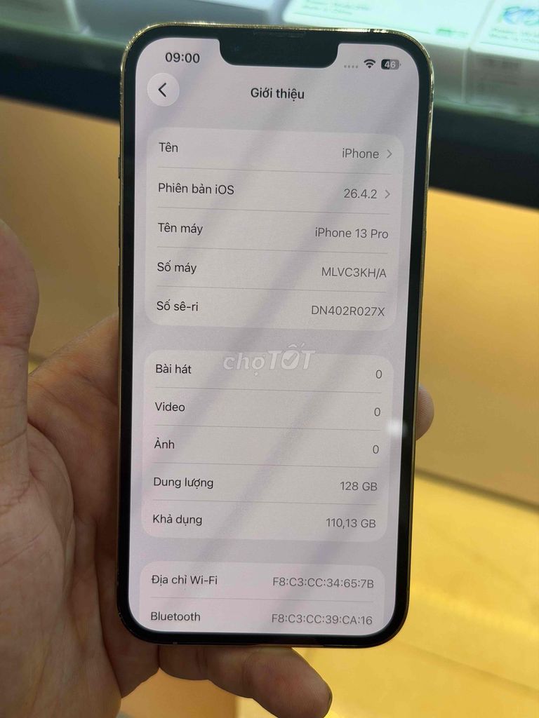 iPhone 13 Pro 128GB Vàng. Mua bán Điện thoại tại Thành phố Thuận An Bình Dương được đăng bởi Trung Apple Ko bán góp hình 1