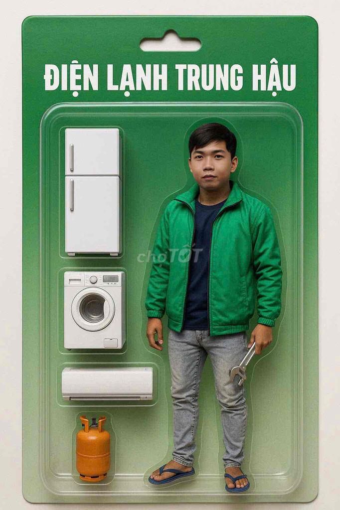 sửa chữa điện lạnh. Dịch vụ tại Thị xã Tân Uyên Bình Dương được đăng bởi Trung Hậu  hình 1
