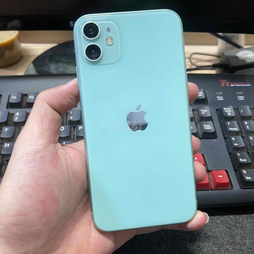 11 64GB Xanh zin full. có góp. Mua bán Điện thoại tại Thành phố Biên Hòa Đồng Nai được đăng bởi Đạt mobile hình 1