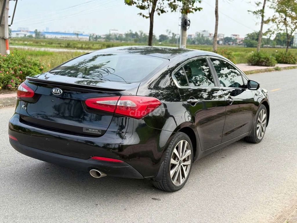 Kia K3 1.6 AT 2015, черный, 120 000 км