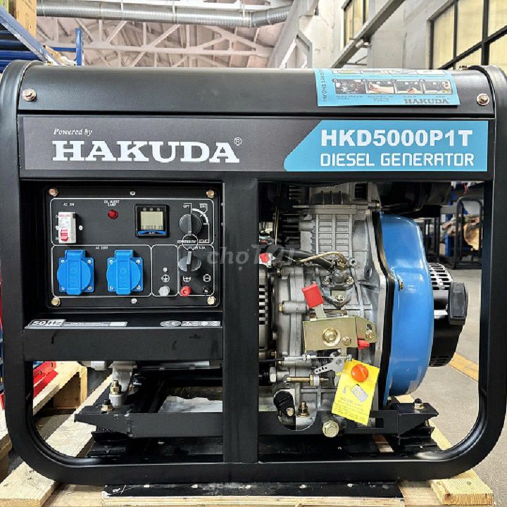 Máy Phát Điện 5KW Dầu Hakuda HKD5000P1T. Mua bán Đồ chuyên dụng, Giống nuôi trồng tại Quận Hoàng Mai Hà Nội được đăng bởi Dung Điện Máy hình 1