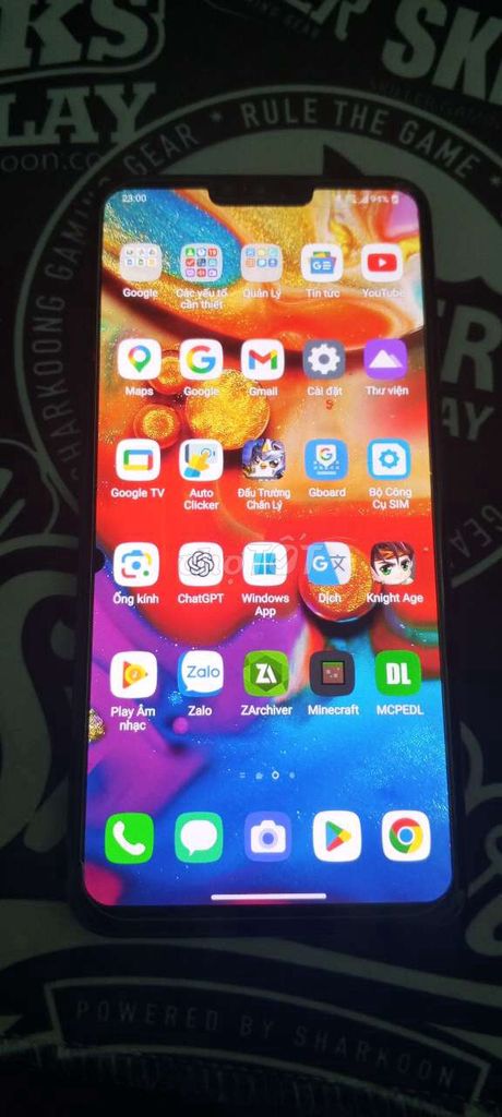 LG V40 Đen Nứt góc, lem mực. Mua bán Điện thoại tại Huyện Hóc Môn Tp Hồ Chí Minh được đăng bởi Quốc Cường hình 1