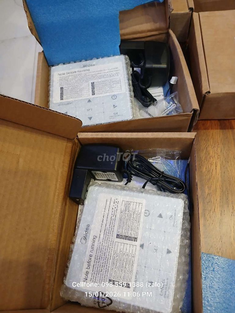 Bộ điều khiển dàn lạnh Midea KJR-29B/BK-E. Mua bán Máy lạnh, điều hoà tại Thành phố Dĩ An Bình Dương được đăng bởi Thành Long hình 1