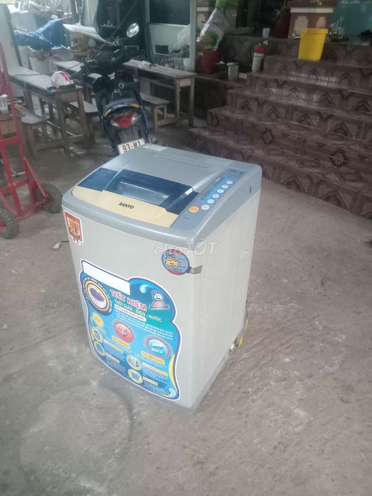 Máy giặt sanyo 7kg, miễn phí ship