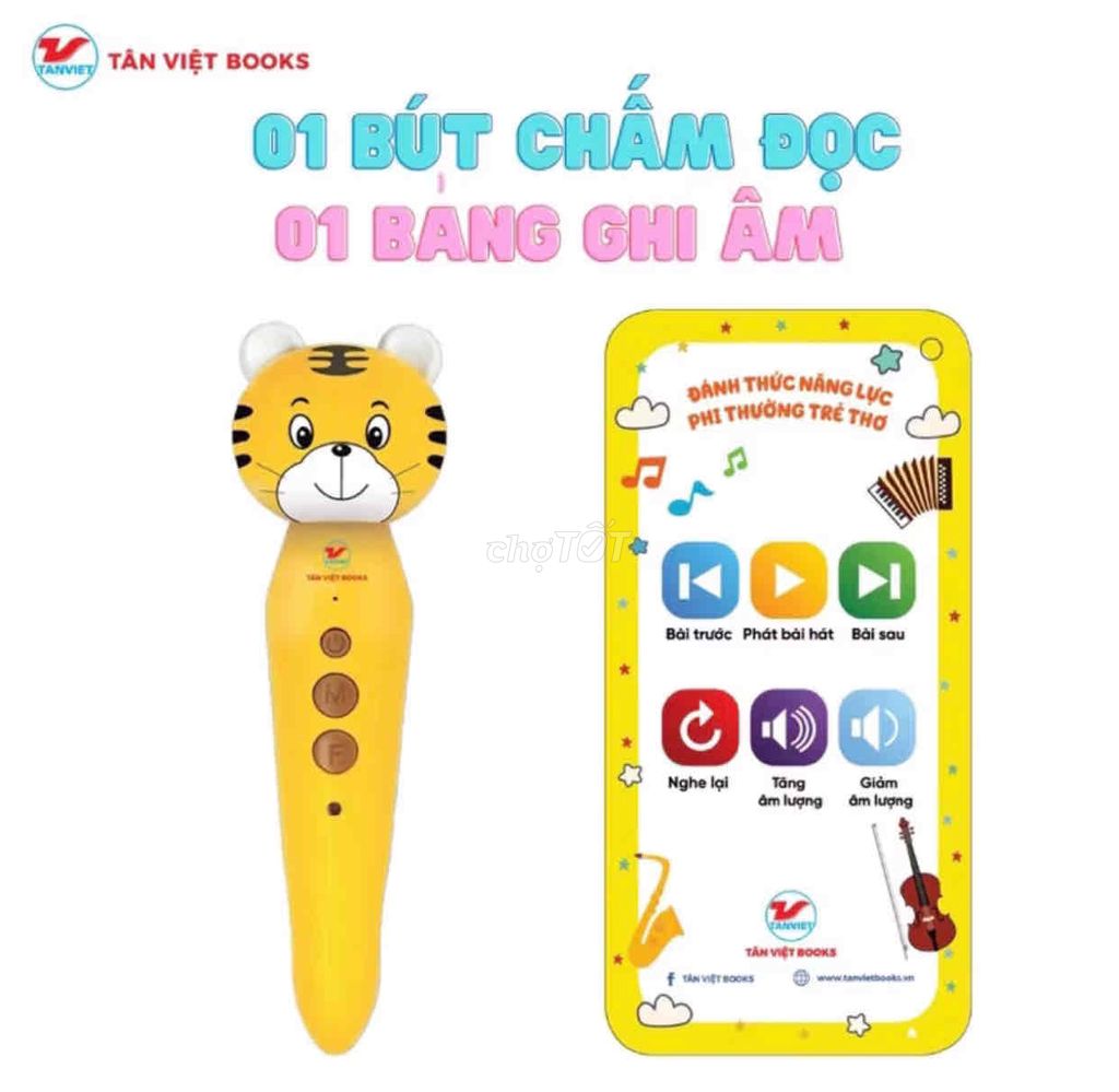 Bút chấm đọc học tiếng anh Tân Việt cho bé. Mua bán Mẹ và bé tại Quận Gò Vấp Tp Hồ Chí Minh được đăng bởi mai thị phương vân  hình 6