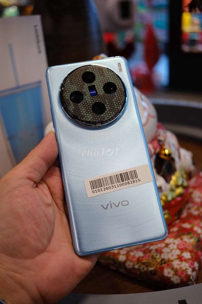 Vivo X100 Pro Xanh fullbox đẹp gần keng. Mua bán Điện thoại tại Thành phố Thủ Đức Tp Hồ Chí Minh được đăng bởi PENGUIN hình 1